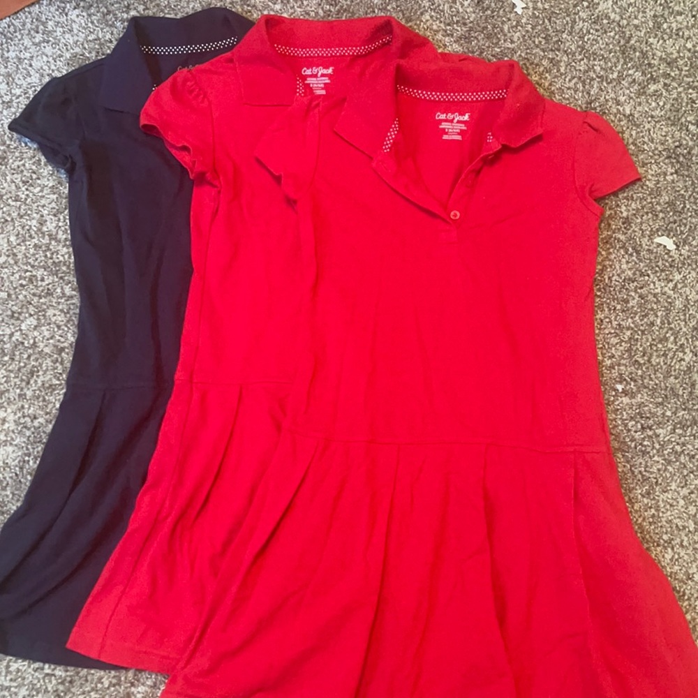 Cat & Jack School Uniform dresses size 6/6x